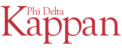 Phi Delta Kappan logo