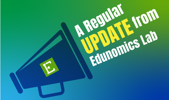 Megaphone graphic with text reading