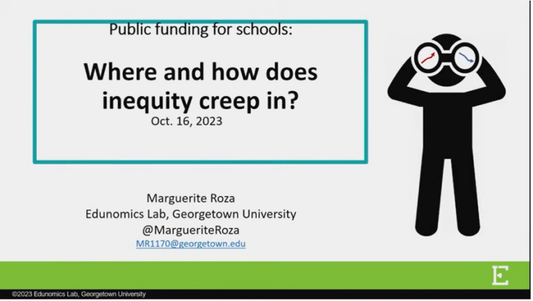 Where and how does inequity creep in, title slide